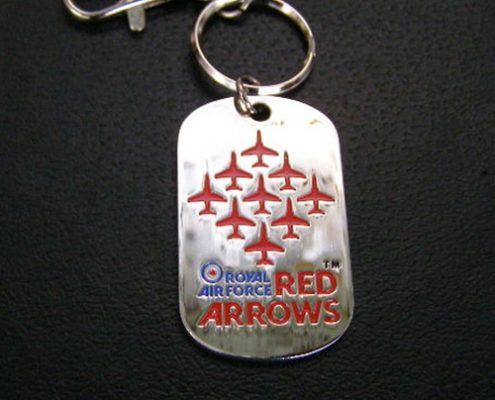 Diamond 9 Dogtag Keyring