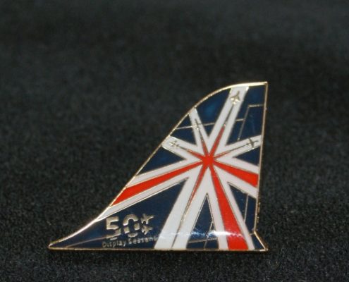 50th Display Season Tail Fin Pin