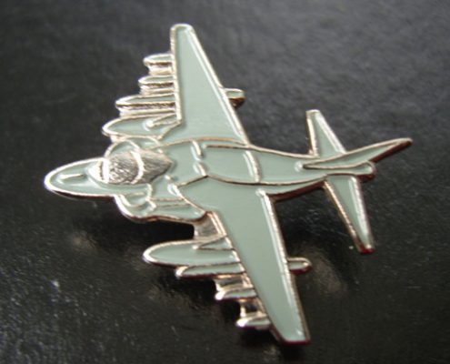 Harrier Pin Badge