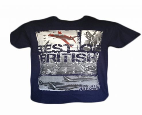Red Arrows Best Of British T-shirt Navy