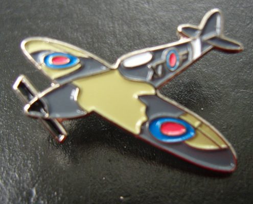 Spitfire Pin Badge