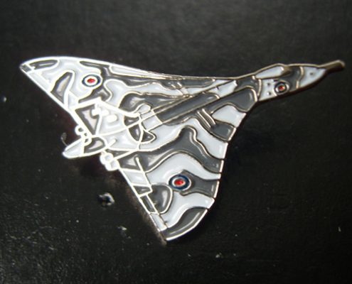 Vulcan Bomber Pin Badge