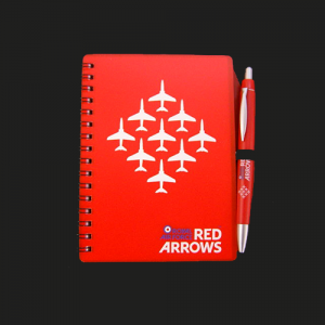 Red Arrows Notebook And Pen-1
