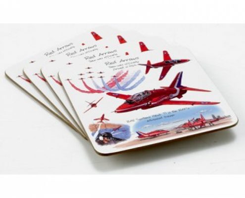 Red Arrows Pk 4 Coasters