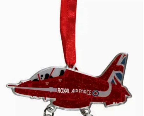 Red Arrows Hawk Christmas Decoration