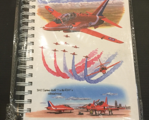 Red Arrows Notebook