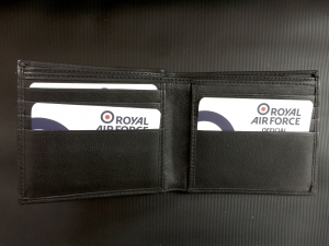 RAF Leather Wallet Inside