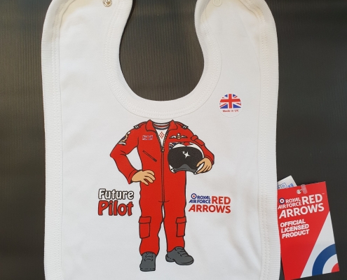 Red Arrows Baby Bib
