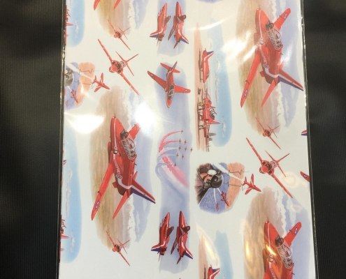 Red Arrows Gift Wrap