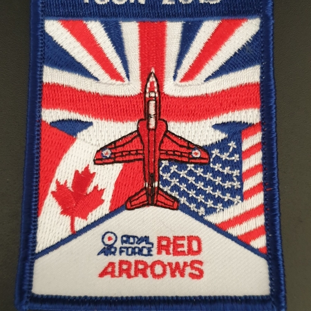 Red Arrows North American Tour 2019 Patch