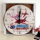 Red Arrows Wooden Wall Clock