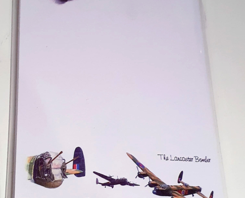 Lancaster Bomber A6 Notepad