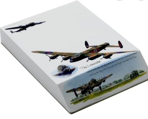 Lancaster Bomber A6 Slant Pad Jotter