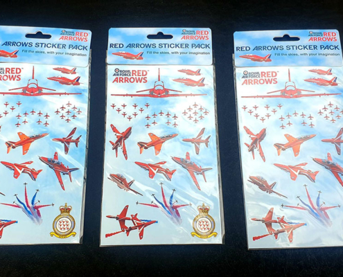 Pack 2 Red Arrows Sticker Sets