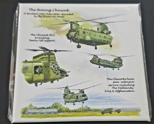 RAF Chinook Typhoon Metal Magnet