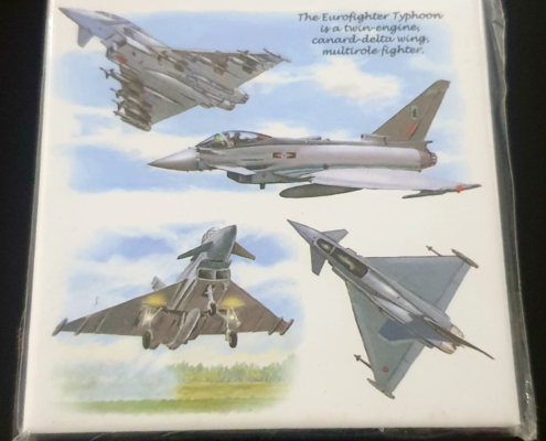 RAF Eurofighter Typhoon Metal Magnet