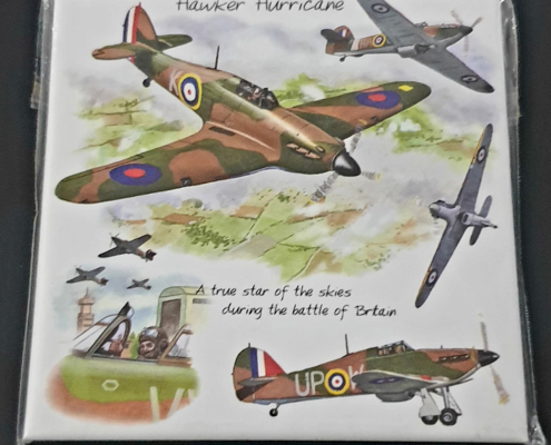 RAF Hurricane Metal Magnet