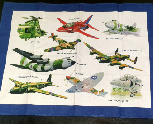 RAF Planes Tea Towel