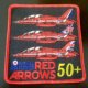 RAF Red Arrows 50th Display Season Embrodered Patch