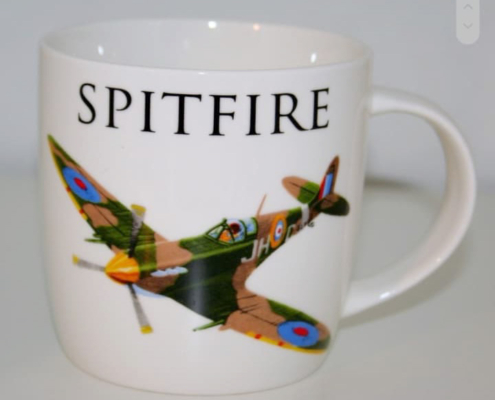 RAF Spitfire Bone China Mug