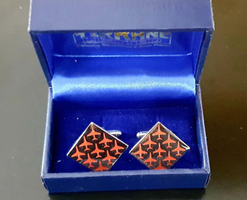 Red Arrows Diamond 9 Boxed Cufflinks