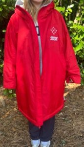 Red Arrows Waterproof Dry Changing Robe