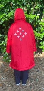 Red Arrows Waterproof Dry Changing Robe