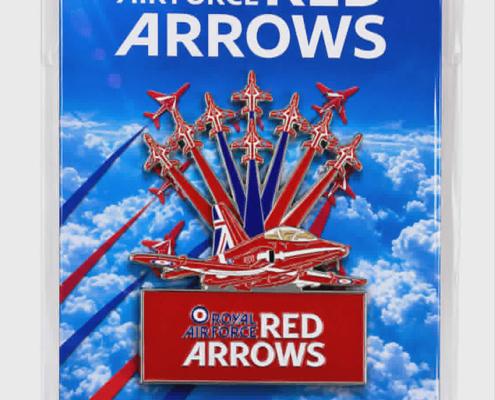 Large Red Arrows 9 Hawk Fridge Magnet