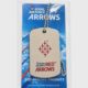 Red Arrows Diamond 9 and Logo Dogtag Necklace Chain