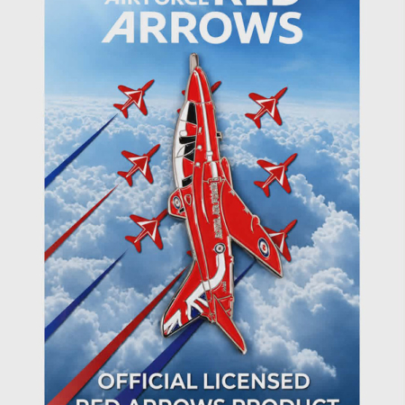 Red Arrows Enamel Hawk Magnet