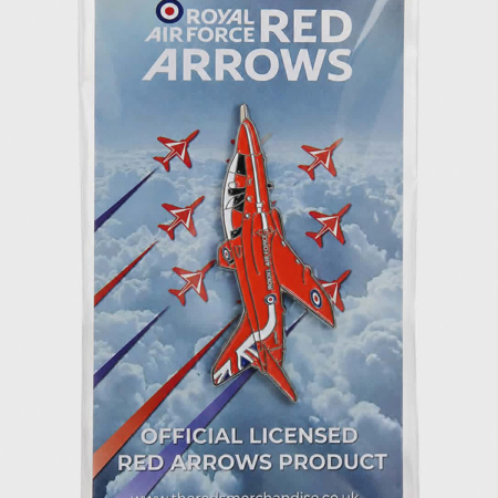 Red Arrows Hawk Enamel Metal Fridge Magnet