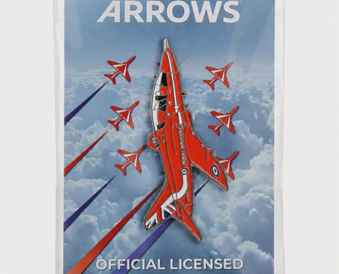 Red Arrows Hawk Enamel Metal Fridge Magnet