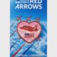 Red Arrows Jumbo Pink Heart Pin Badge