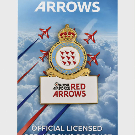 Red Arrows Kings Crest Eclat & Logo Magnet