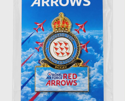 Red Arrows Kings Crest Eclat Pin Badge