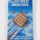 Red Arrows Stainless Steel Diamond 9 Pin Badge